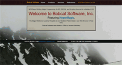 Desktop Screenshot of bobcat-software.com